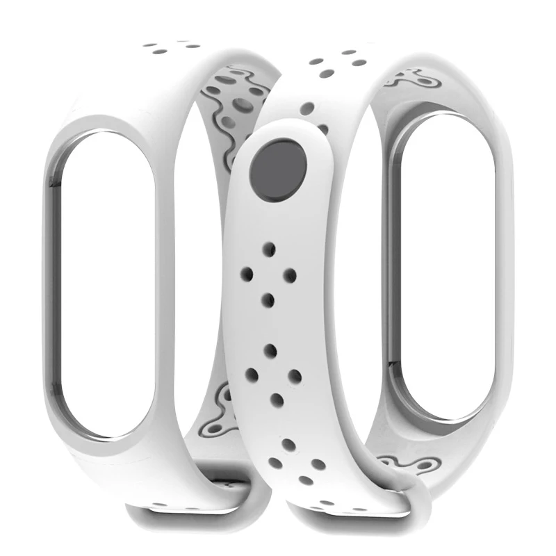 ТПУ Мягкий смарт-браслет для Xiaomi mi Band 4 сменный силиконовый браслет ремешок для mi Band 4 умные аксессуары - Цвет: 01