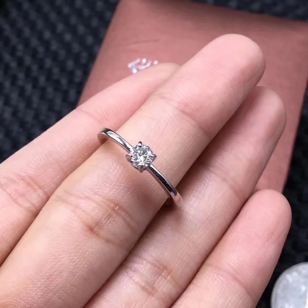 Блестящий! Женское кольцо из серебра 925 пробы с бриллиантами|ring s925|fine jewelryring ring |