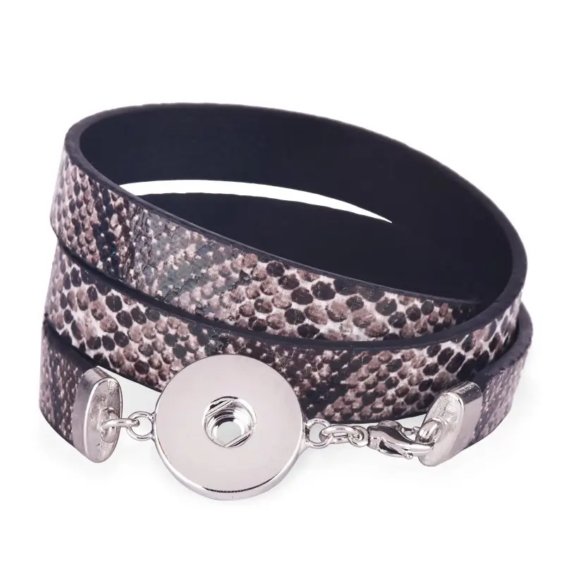 High quality Snaps Bracelet Snap Button Fit 18 20mm Interchangeable