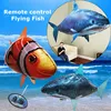 Jouet de requin volant télécommandé, 1 pièce, ballons de poisson Clown RC, hélicoptère Robot, cadeau pour enfants gonflable avec avion à hélium ► Photo 1/6