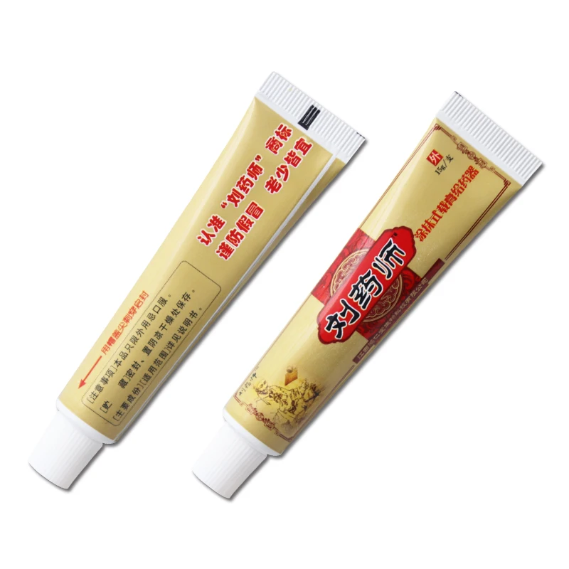 Без коробки! LIUYAOSHI китайские крема по уходу за кожей, кремы исключительно для лечения проблем с кожей, покраснения, ремонт Ecazema 15 г