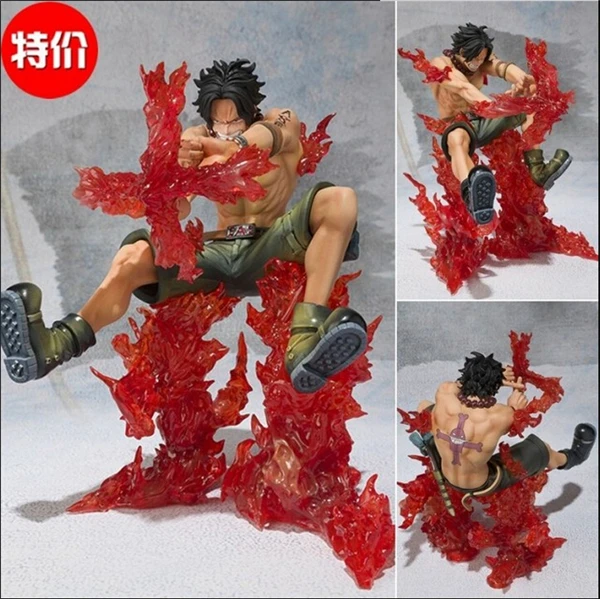 

Anime Cartoon One Piece Zero Protgas D Ace PVC Action Figure Collection Model Toy,Ace Figure Toys,One PIece Action Figure