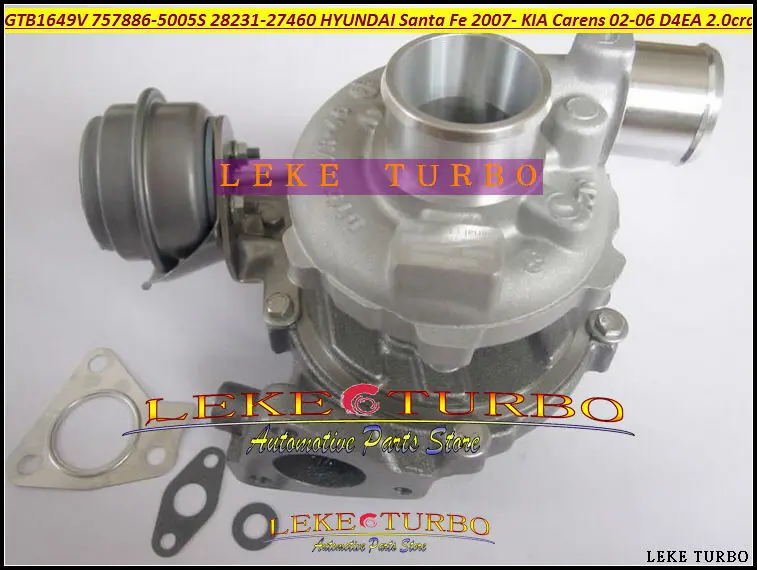 GTB1649V 757886 757886-5005S 757886-0005 28231-27460 Turbo Turbocharger For HYUNDAI Santa Fe KIA Carens 2002- D4EA D4ED D4EF 2.0L (1)