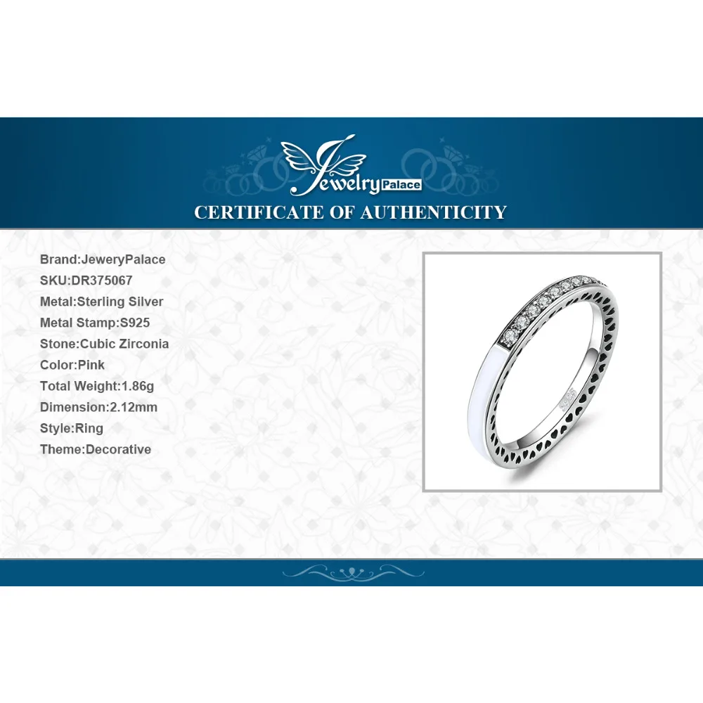 Jewelrypalace 925 Sterling Silver Rings Glitter Cubic Zirconia Channel Set Ring Gifts For Her Anniversary Fashion Jewelry