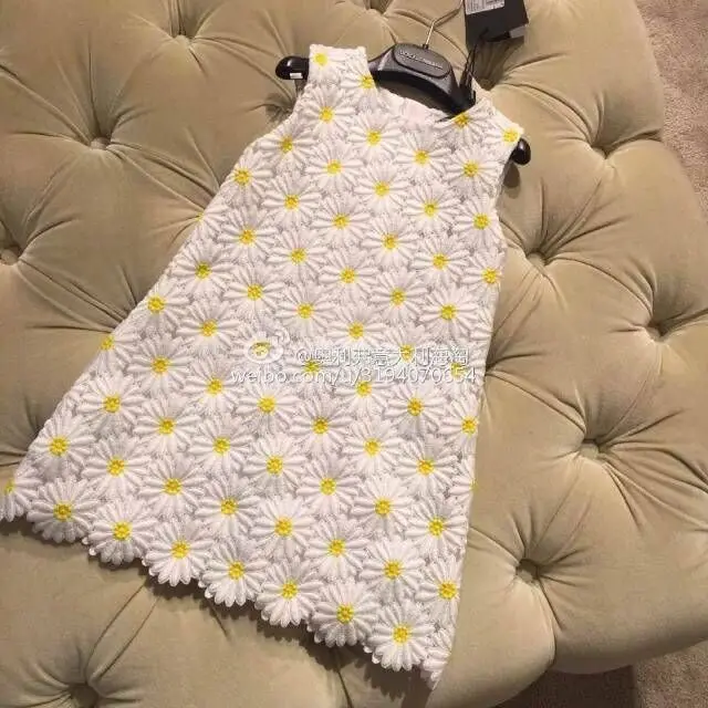 daisy flower girl dress