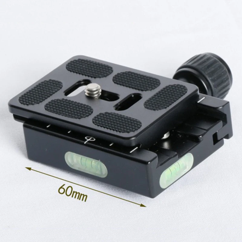 QR60 Camera tripod Quick Release Plate&Clamp Adapter For Compatible Arca Swiss Camera Tripod