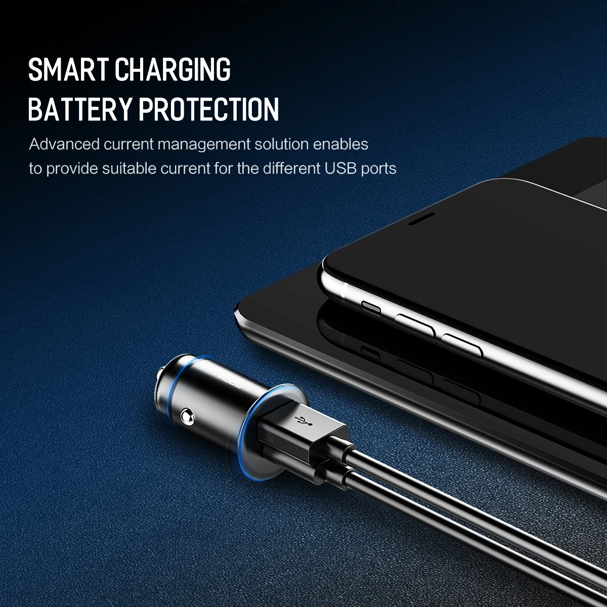 Автомобильное usb зарядное устройство Rock для samsung Xiaomi 30 Вт QC 4,0 PD 3,0 type C с разъемом для быстрой зарядки мини-металлическое автомобильное зарядное устройство для Iphone 6 7 8