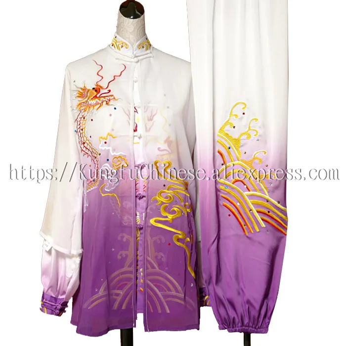 

Chinese Tai chi uniform taiji boxing clothing kungfu clothes Martial arts costume outfit for men women children boy kids adult