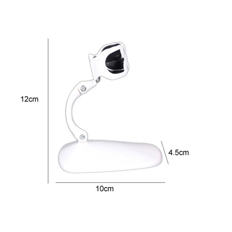 Shellhard 1pc Hand Free Nail Polish Holder Pro Grip and Tip Finger Nail Polish Bottle Holder Stand For Nail Beauty Tool