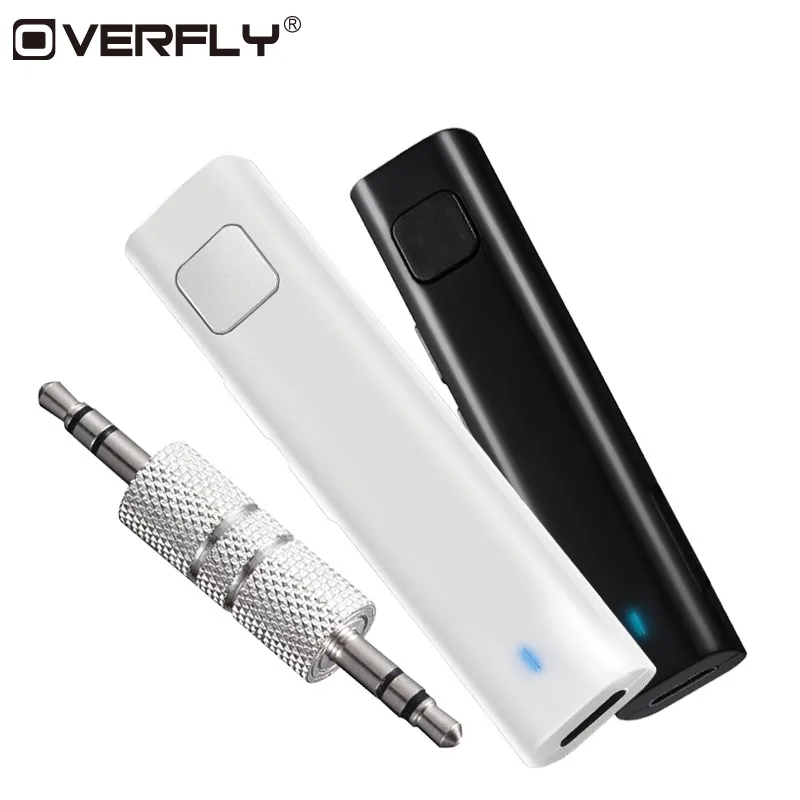 

Overfly Mini Bluetooth Audio Receiver Universal 3.5mm Jack Wireless Music Receiver Adapter Car Transmitter Aux Hands free MP3