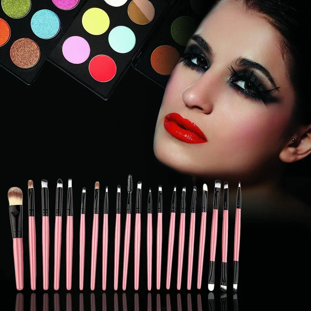 Make Up Stipple Brushes Danielle Set Of 20 Boxed Professional Quality New Pack Complete Complete Make-up Make-up UL