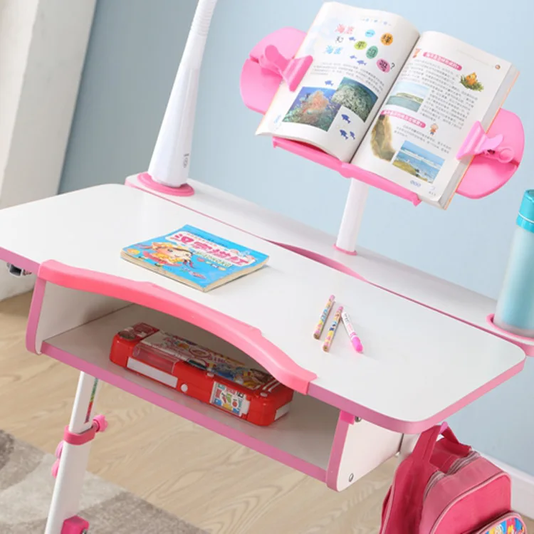 Наборы детской мебели один стол+ один стулья деревянные+ Металл Регулируемая Детские наборы мебели детский стул и исследование таблице