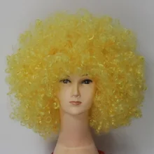 Explosion wig clown wig dance party magic props magic tricks stage magic yellow one