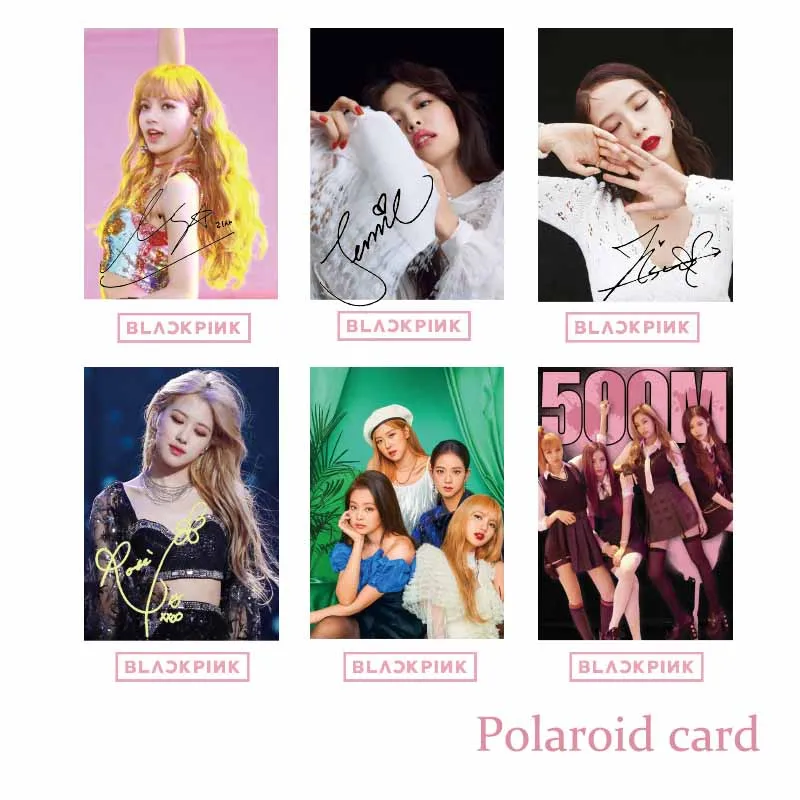Мода, Kpop, черный, розовый, изысканная Подарочная коробка, плакат, Фотокарта, подарок болота и компакт-диска, черный, розовый, подарок на день рождения для девочек, Прямая поставка