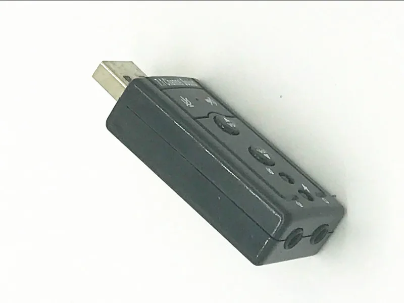 Прямая поставка Внешняя USB звуковая карта 7,1 канальный 3D аудио адаптер с 3,5 мм гарнитура микрофон для ПК настольный ноутбук