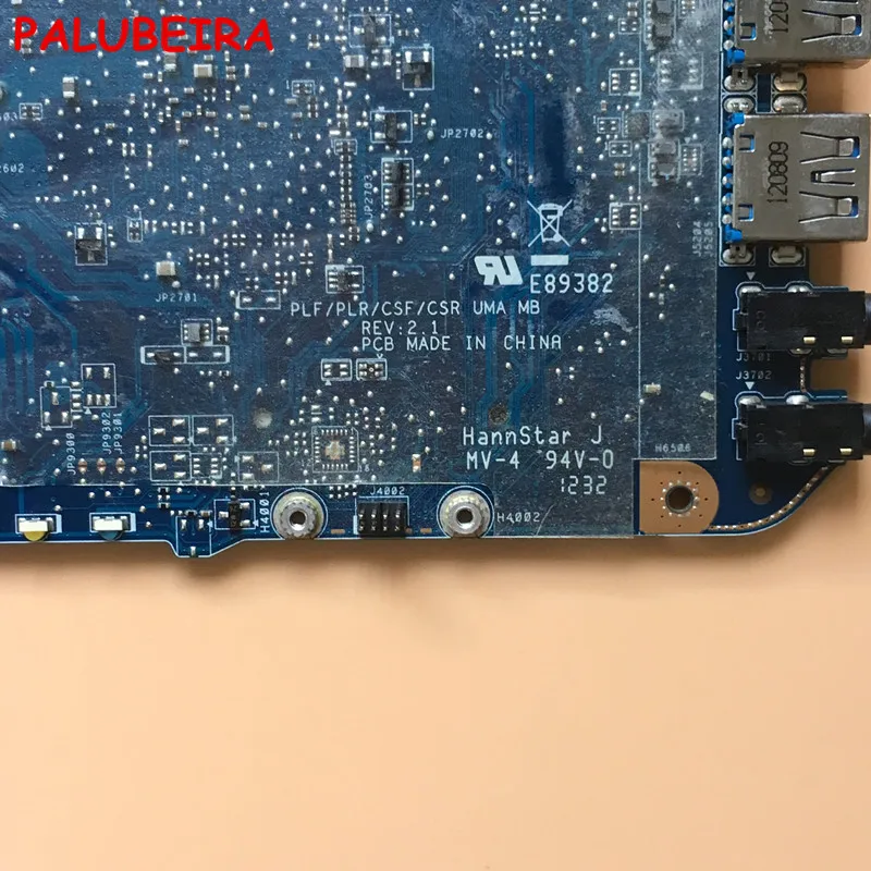 Материнская плата PALUBEIRA для ноутбука Toshiba satellite C870 C875 H000041590 HM76 DDR3 PLF/PLR/CSF/CSR