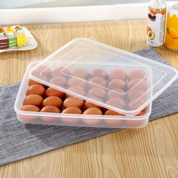 

30 Grid Egg Box Large Capacity Stackable Egg Food Container Storage Box for Refrigerator BDF99