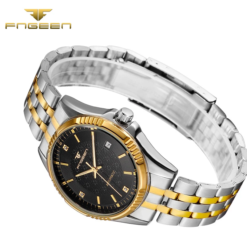 

Designer  Mechanical Elegant Horloges Business Automatic Waterproof Watch Men Fashion Watches Quality Clock Wristwatch skeleton