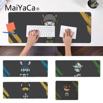 

MaiYaCa Rainbow Six Siege Computer Gaming Mousemats Comfort Mouse Mat Gaming Lockedge Mouse pad