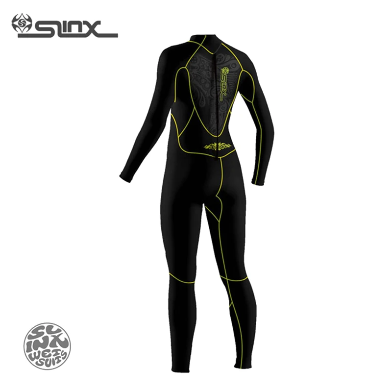 SLINX 1107 5 мм неопрен Женская флисовая Подкладка Теплый гидрокостюм плавание Виндсерфинг Подводная охота и подводное плавание с аквалангом костюм