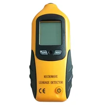 Цифровой ЖК-микроволновый детектор утечки излучения тестер утечки сигнализации 0-9,99 МВт/см2 2450 МГц ЖК-дисплей детектор излучения