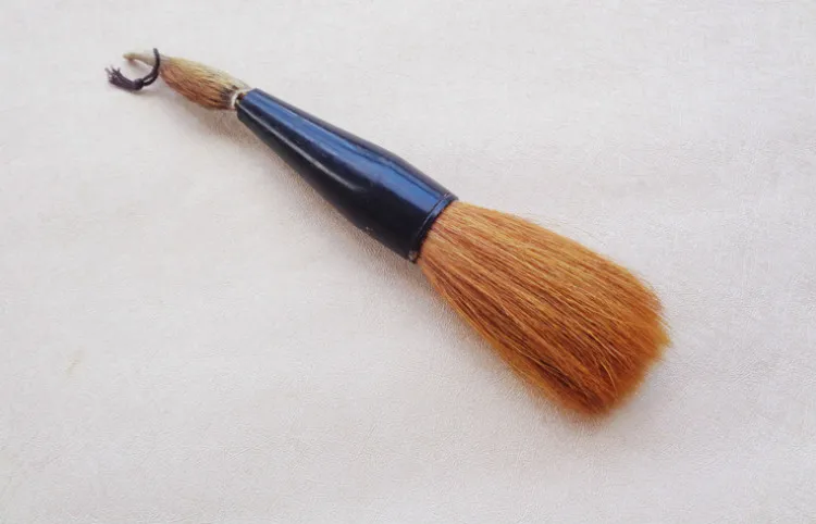 Forma de Cabelos Caneta de Caligrafia Hopper-em Doninha Pincel Chinesa Pintura Escovas Caneta Penholder Chinês Curta Escrever Dísticos 9 Hopper em forma de Cabelos doninha Pincel