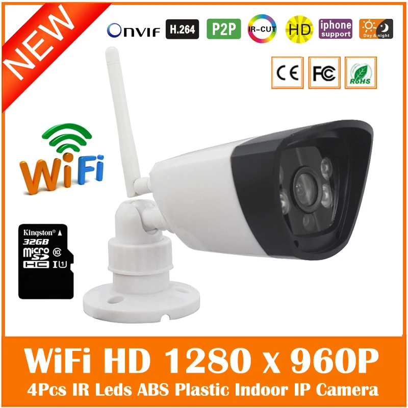 Hd 960p Wi Fi Bullet font b Ip b font font b Camera b font Built