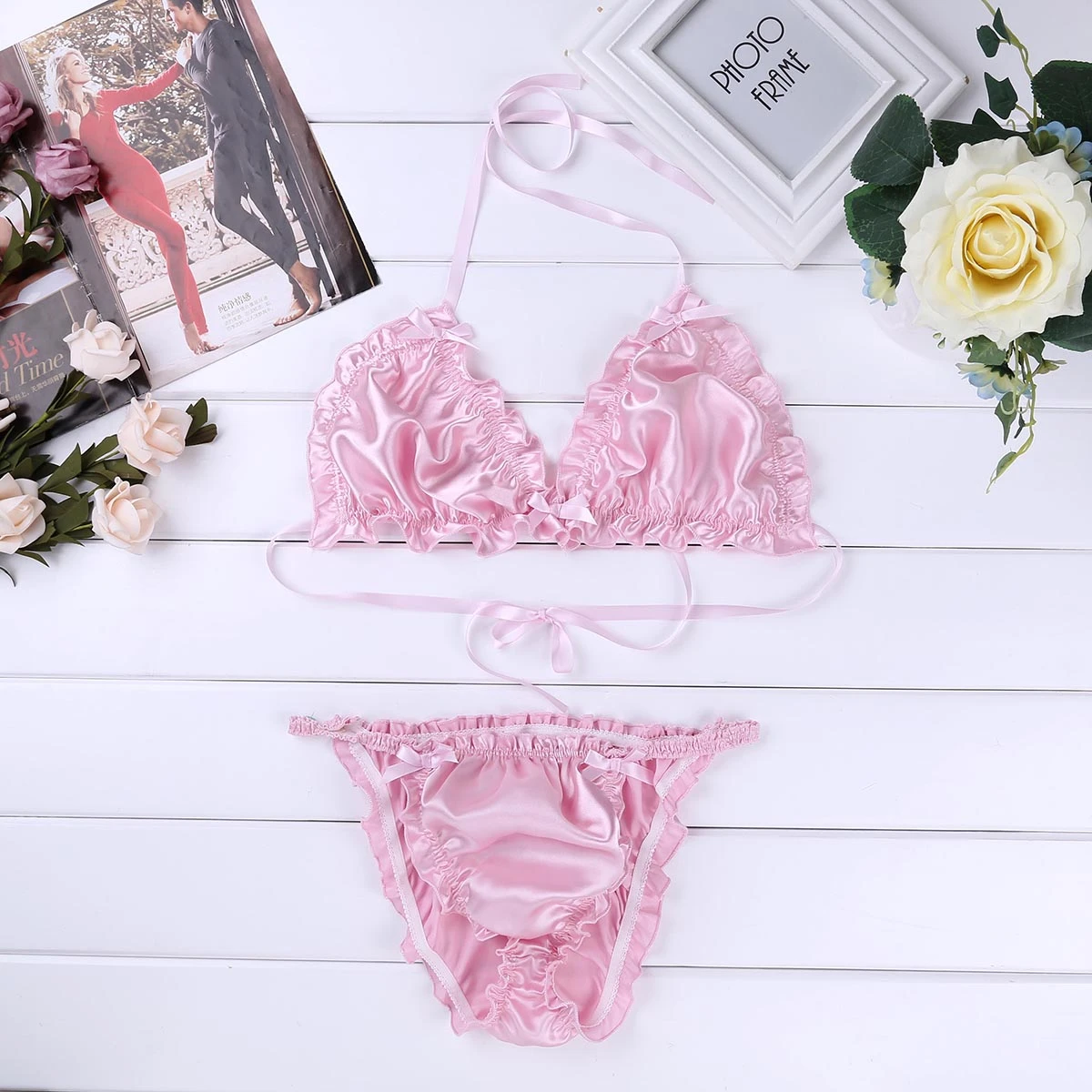 mens two piece swim set