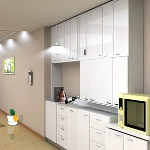 Us 3419 10 Di Sconto61500 Cm Pvc Adesivo Carta Da Parati Carta Da Parati Solido Bianco Lucido Impermeabile Per La Cucina Adesivi Mobili