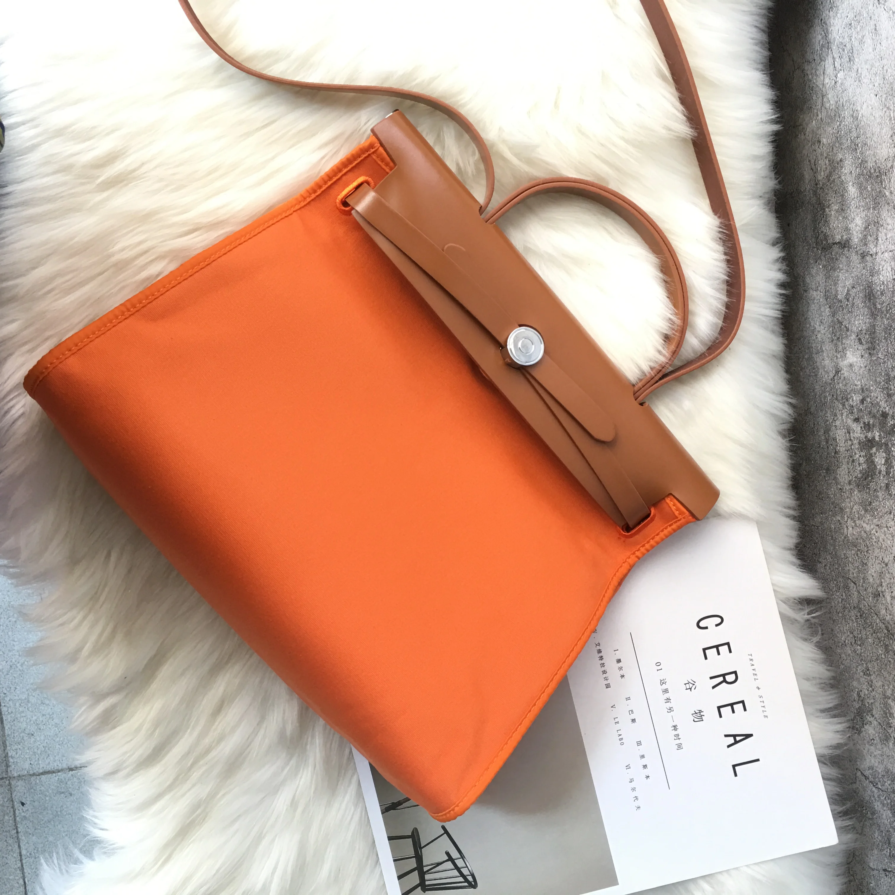 

Luxury Handbags Women Bags Designer Rough Linen Canvas with Genuine Leather Bag High Quality Single Shoulder Bag