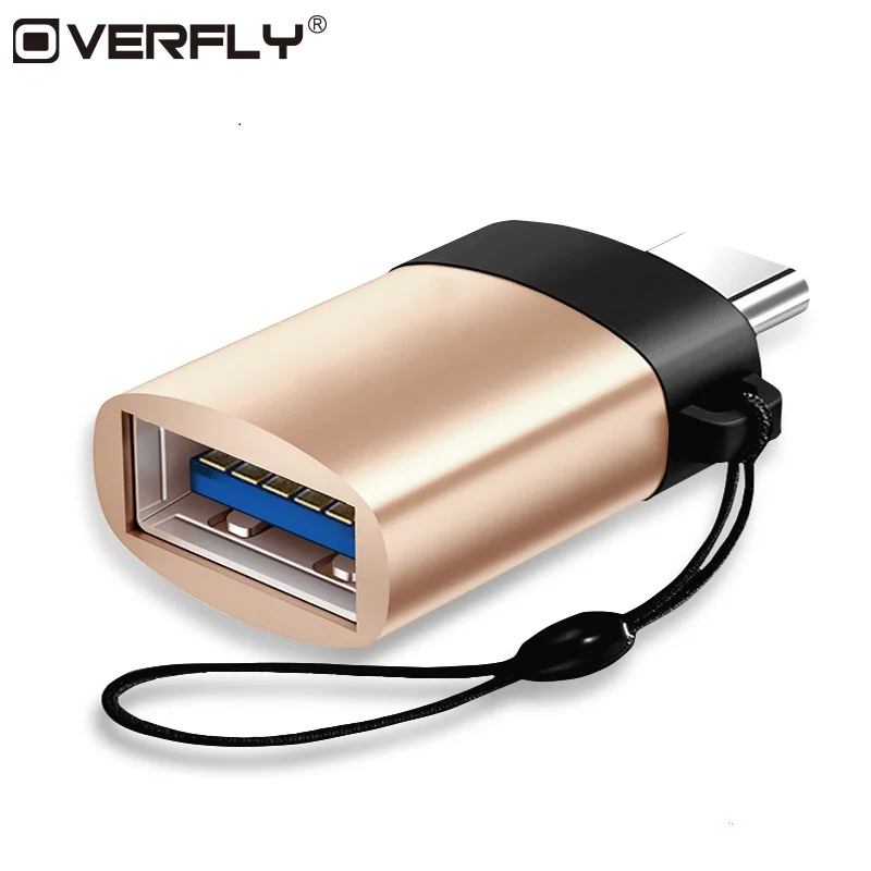 OTG адаптер Тип C к USB кабель для зарядки и передачи данных конвертер Женский type