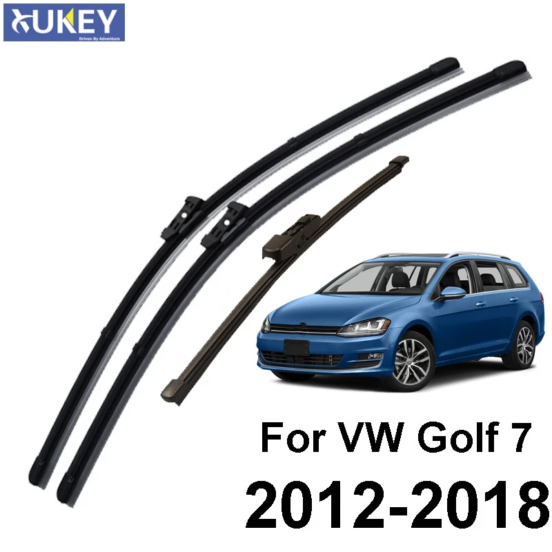 Lhd 26 "18" 11 "Spazzole Tergicristallo Posteriori Anteriori Per Vw Golf Mk 7 2017 2016 2015 2014 2013 2012 Parabrezza Con Guida A Sinistra