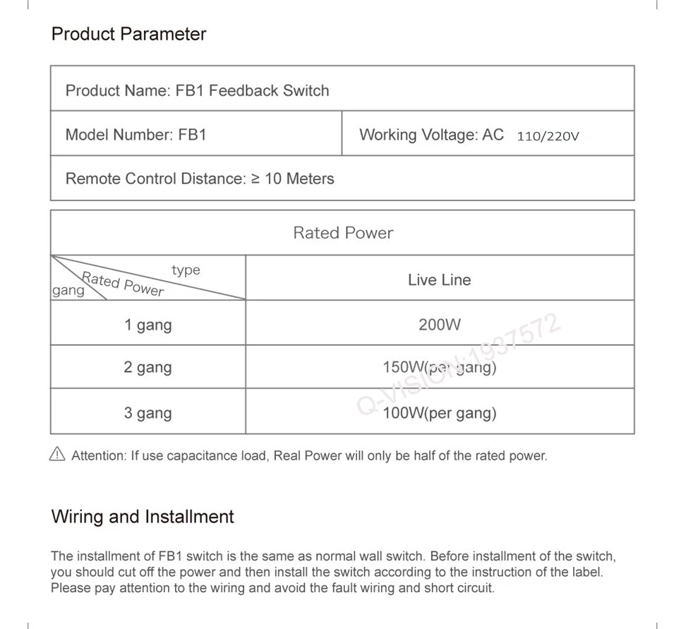 New Geeklink US 118 Two-way Feedback Switch WIFI Touch Remote Control 1gang 2gang 3gang AC110V 10A for RemoteBox 3S Thinker APP-6