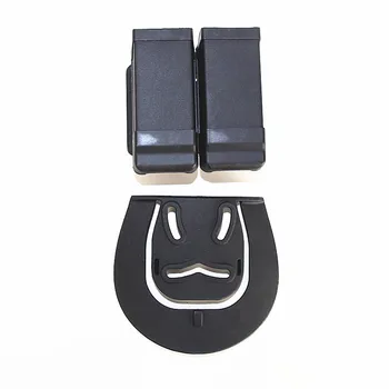 

CQC Tactical Double Dual Magazine Pouch GLOCK M9 P226 1911 HK USP Airsoft Pistol Holster Belt Loop Hunting Accessories