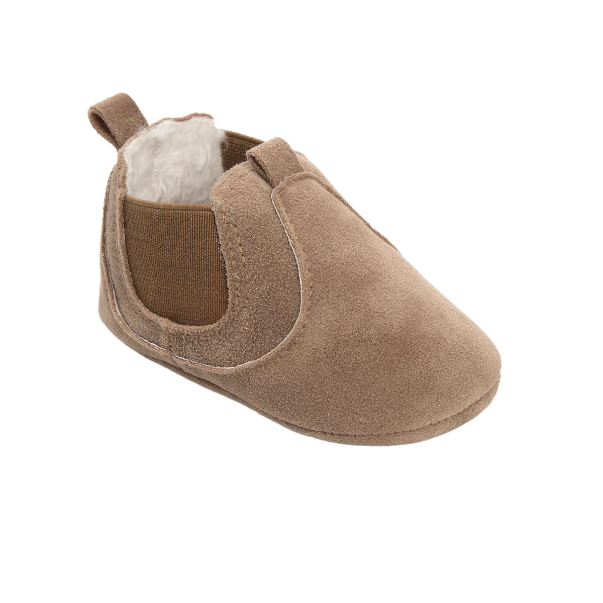 ROMIRUS/зимние маленькие детские ботильоны из искусственной кожи с плюшевой подкладкой; модная леопардовая обувь для малышей; детские мокасины
