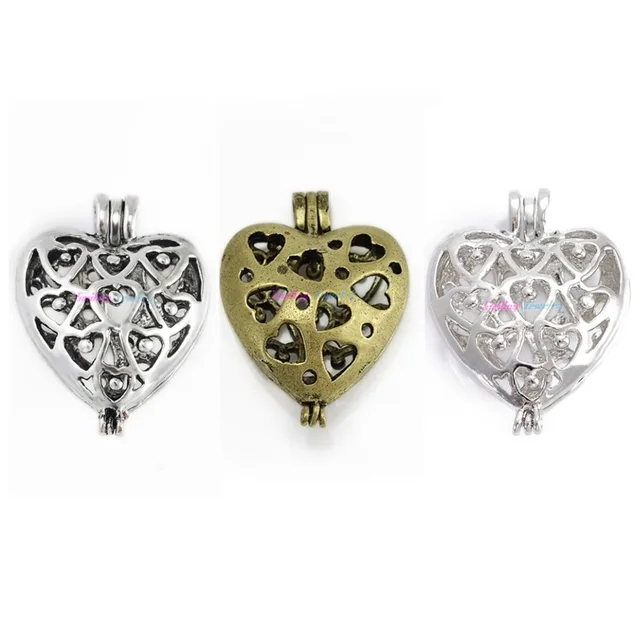 Filigree Heart Cage (no chain)