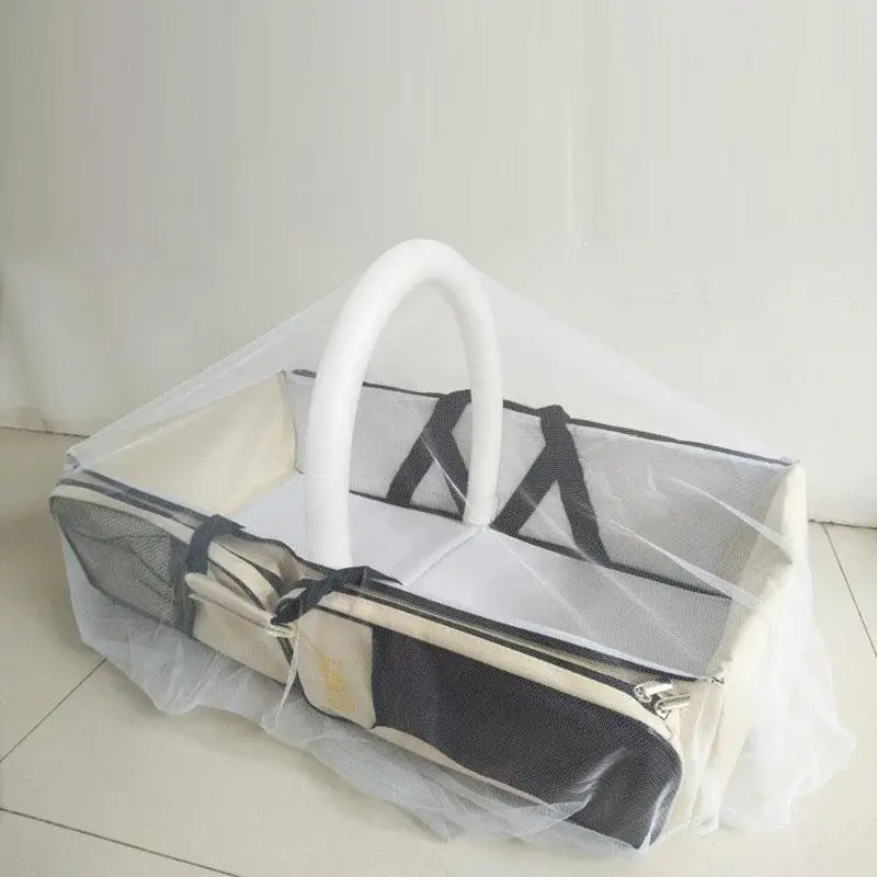 Kidlove многофункциональная портативная складная детская кроватка для путешествий, для двух вещей, сумка для уличной переноски, детская кроватка