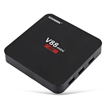 SCISHION V88 мини Умный Box TV 4 Ядро Android 6.0 Телеприставки 1 ГБ 8 ГБ RK3229 H.265 32 Бит 4 К Смарт Медиа-Плеер PK X92 X96 A95X