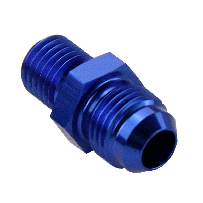 VR RACING-BLUE Male 6AN 6 An Flare to M16x1.5 (мм) метрический прямой фитинг от 6 до M16 * 1,5 порта. Адаптер VR-SL816-06-163-011 VR RACING-BLUE Male 6AN 6 An Flare to M16x1.5 (мм) метрический прямой фитинг от 6 до M16 * 1,5 порта. Адаптер VR-SL816-06-163-011