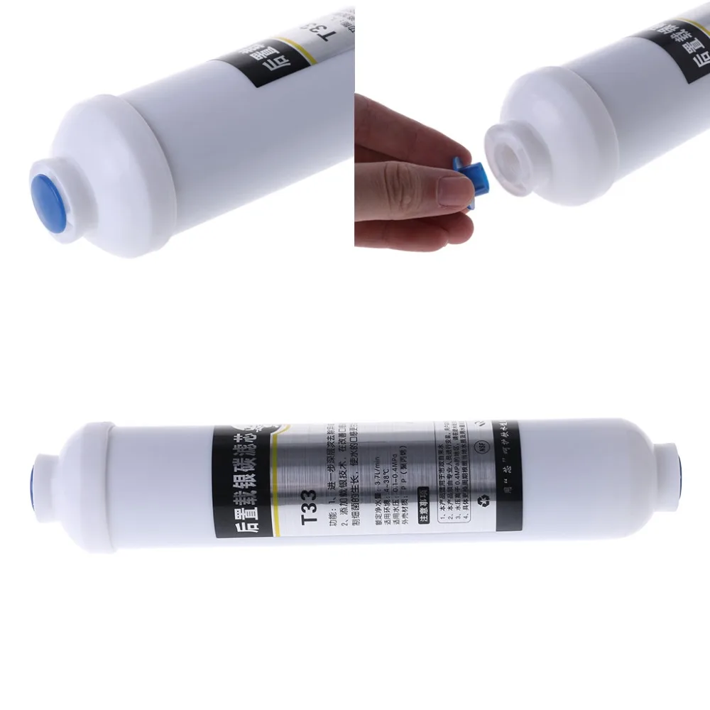 Compatible Water Filter Cartridge Activated Carbon Replacement 2 Point Interface JAN07 Dropship