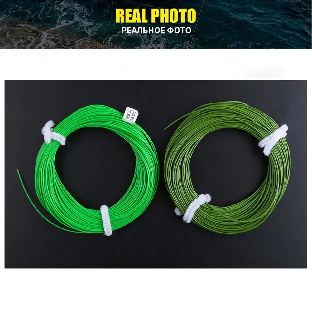 ANGRYFISH WF 6F/7F 100FT рыболовная леска для ловли рыбы Вес вперед плавающая нейлоновая