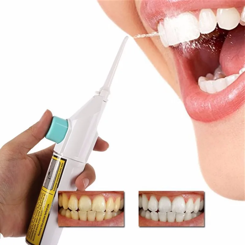 Portable Air Dental Hygiene Floss Oral Irrigator No Batteries Dental