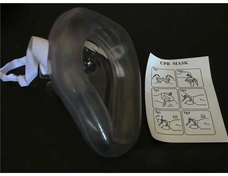 КПП реаниматолог маска спасательных первой помощи маски для лица защиты безопасности искусственного дыхания одноразовые клапан