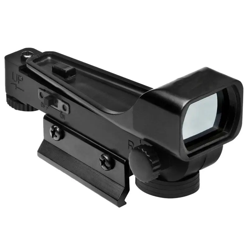 

Tactical Reflex Red Dot Scope sight Wide View Airgun 10 / 20mm Weaver Rail Mounts 1x20x30 Riflescope Airsoft