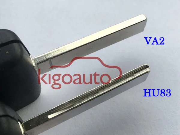 2 кнопки VA2 для peugeot 207 307 308 407 807 флип запасной чехол для ключа CE0536 модель дистанционного управления брелок чехол kigoauto