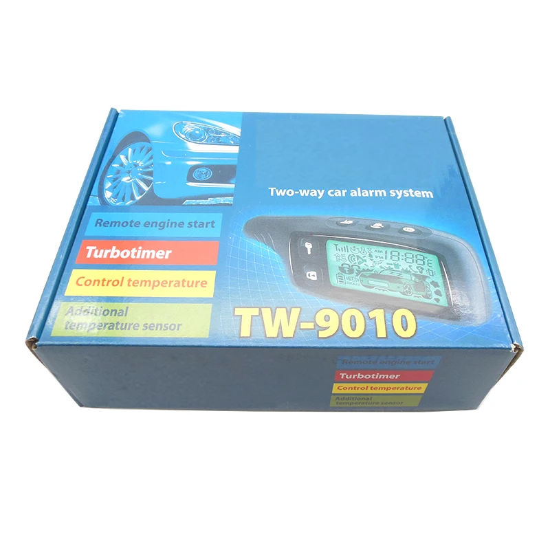 Высокое Качество Двухсторонняя Автомобильная сигнализация TOMAHAWK TW 9010 с ЖК