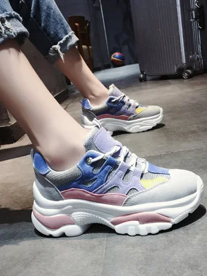 

Women's shoes 2019 new spring old shoes women Korean version of the net red wild shoes super fire chaussures de sport