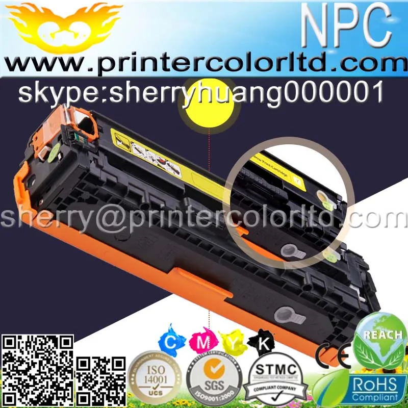 Тонер картридж совместимый с HP CF210A CF211A CF212A CF213A для LaserJet Pro 200 color M251nw M276n/nw|toner