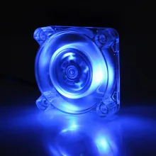 50 Pieces/lot 4010S 12V 3Pin 40*40x10mm 4cm LED Blue Light Cooling Fan 40mm 50 Pieces/lot 4010S 12V 3Pin 40*40x10mm 4cm LED Blue Light Cooling Fan 40mm