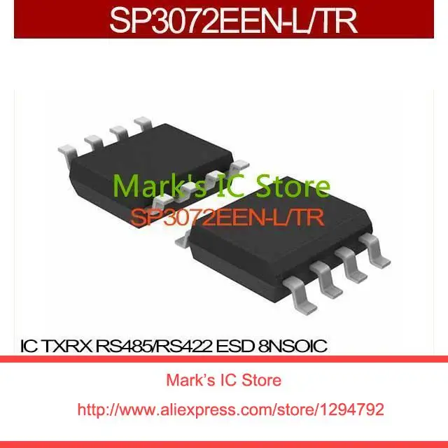 SP3072EEN L/TR IC TXRX RS485/RS422 ESD 8NSOIC SP3072EEN L 3072